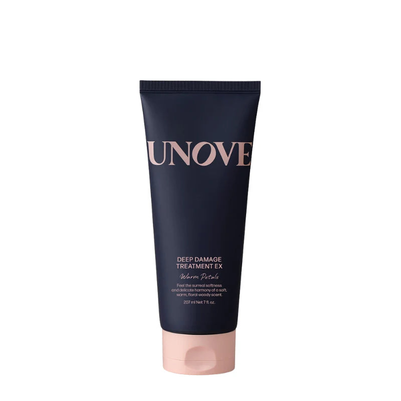 UNOVE Deep Damage Treatment EX 207ml intensive hair treatment for damaged hair repair strengthening and smooth glossy finish