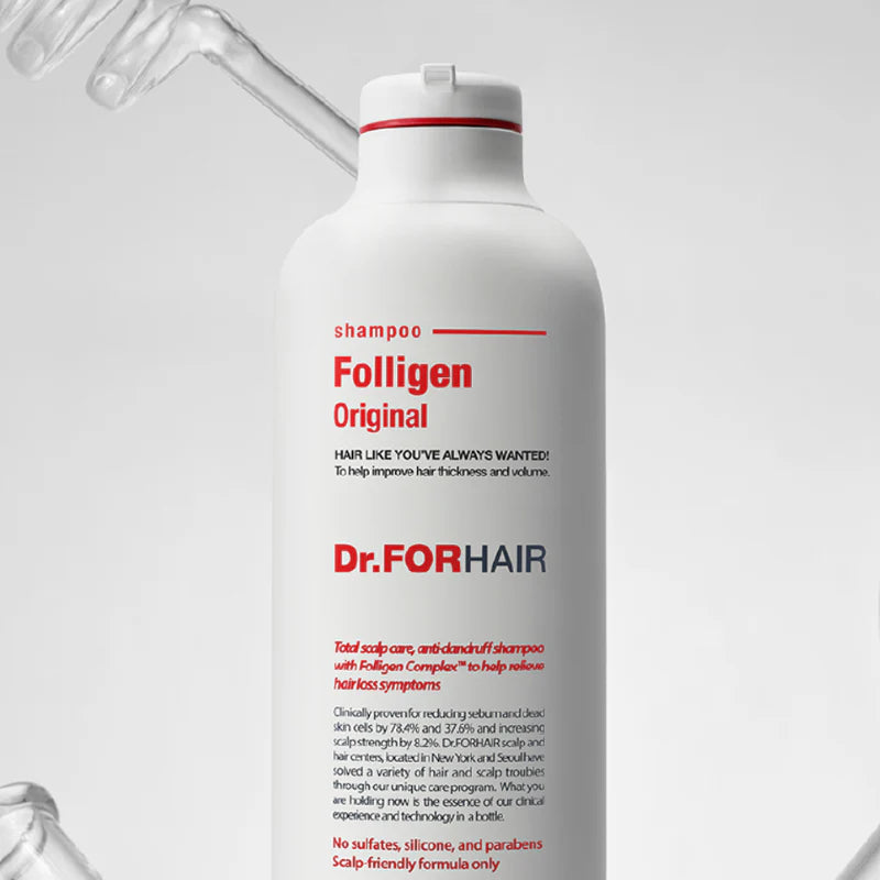 Dr FORHAIR Folligen Shampoo 300ml for removing buildup while maintaining scalp balance