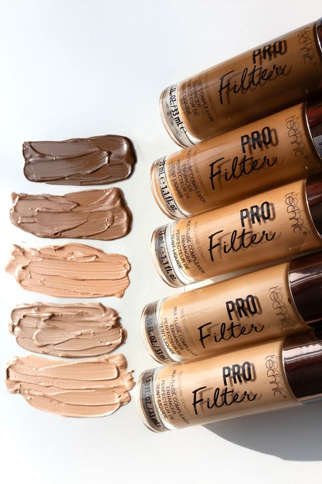 Technic Pro Filter Foundation 33ml for radiant glowing skin with smooth blurred finish and lightweight feel