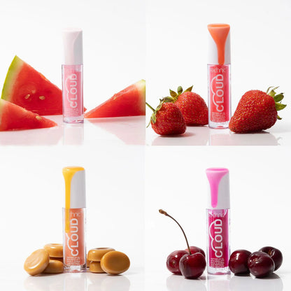 Technic Cloud Peptide Lip Oil 5ml lightweight peptide lip oil for deep hydration glossy shine and visibly smoother softer lips