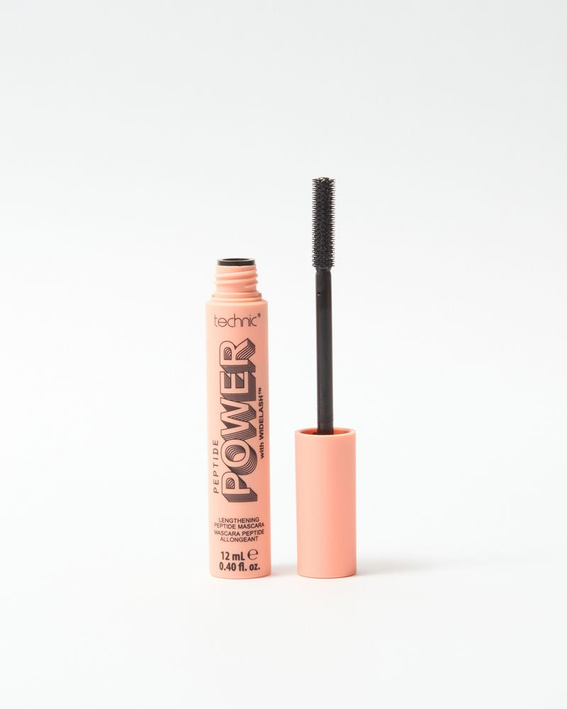 Technic Peptide Power Mascara 12ml for strengthening conditioning lashes with peptides while adding volume and length