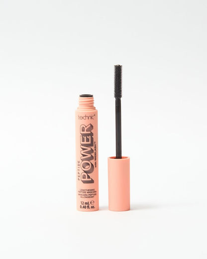 Technic Peptide Power Mascara 12ml for strengthening conditioning lashes with peptides while adding volume and length