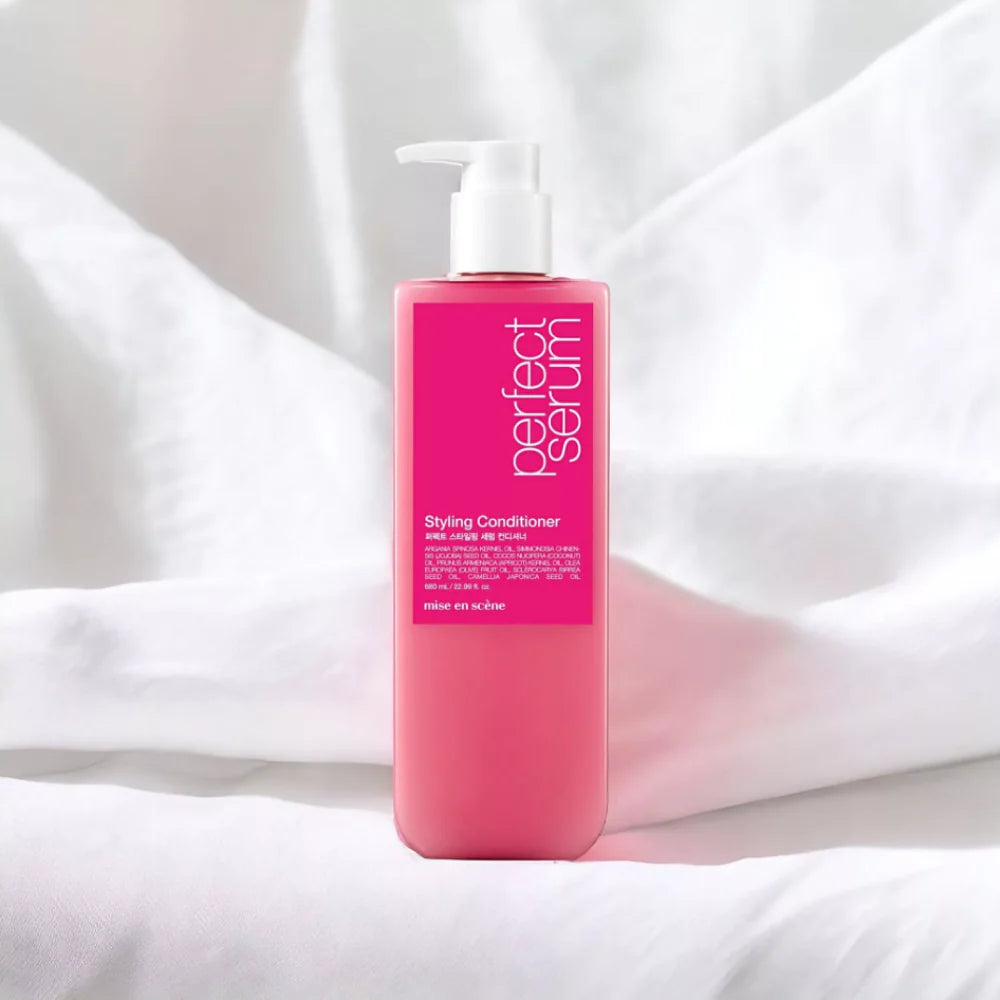 MISE EN SCENE Perfect Serum Styling Conditioner 680ml creamy conditioner texture for smoothing detangling and hydrating dry hair