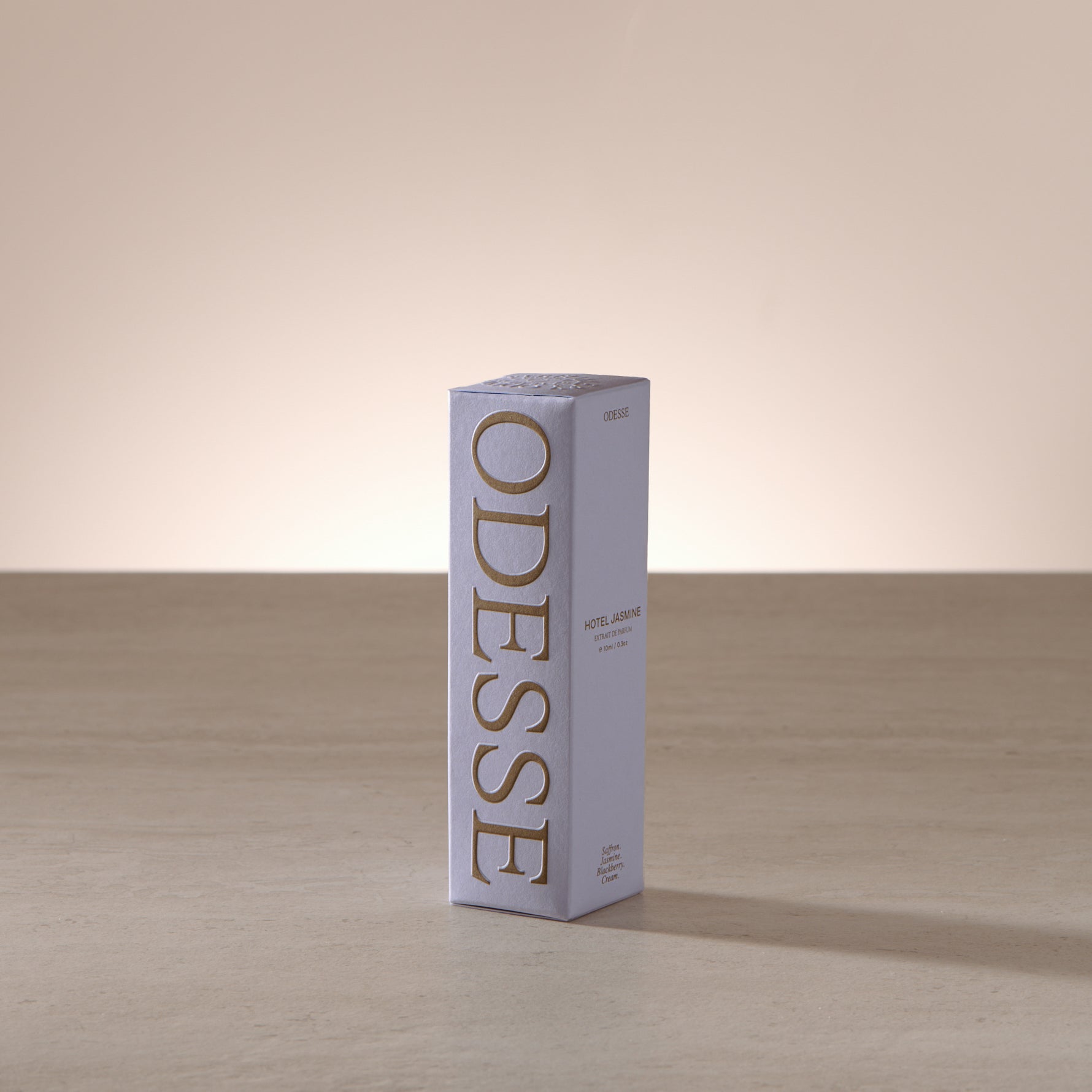 Odesse Hotel Jasmine 10ml offering a delicate yet confident floral profile with smooth projection
