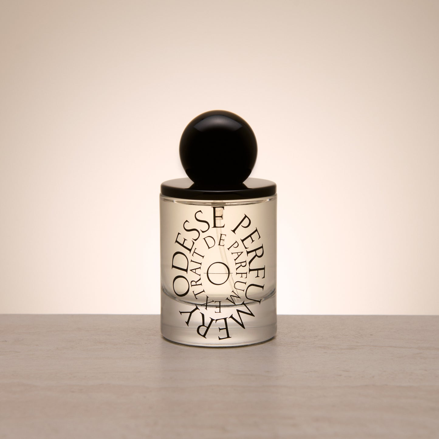 Odesse Vanilla Vanilla Extrait de Parfum 50ml styled in a minimal, editorial composition highlighting luxury fragrance