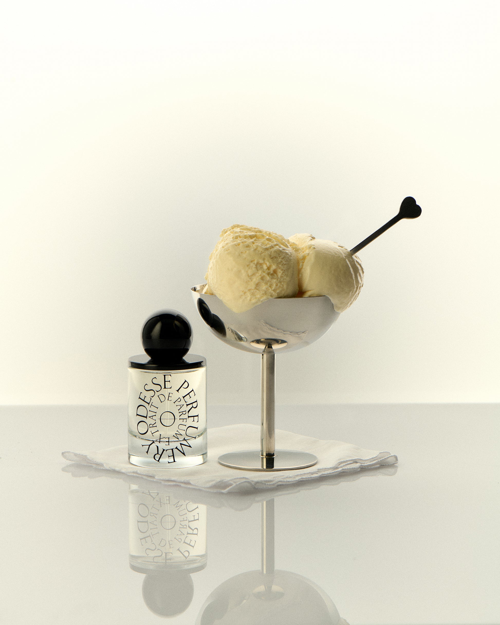 Odesse vanilla extrait fragrance 50ml designed to deliver a soft, creamy scent with a refined finish
