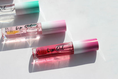 Technic Lip Oil 6ml assortment of hydrating lip oils in multiple shades delivering glossy shine nourishment and smooth soft lips