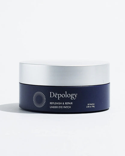 Depology Replenishing Night Under Eye Patch 84g for cooling hydration smoothing fine lines and softening skin