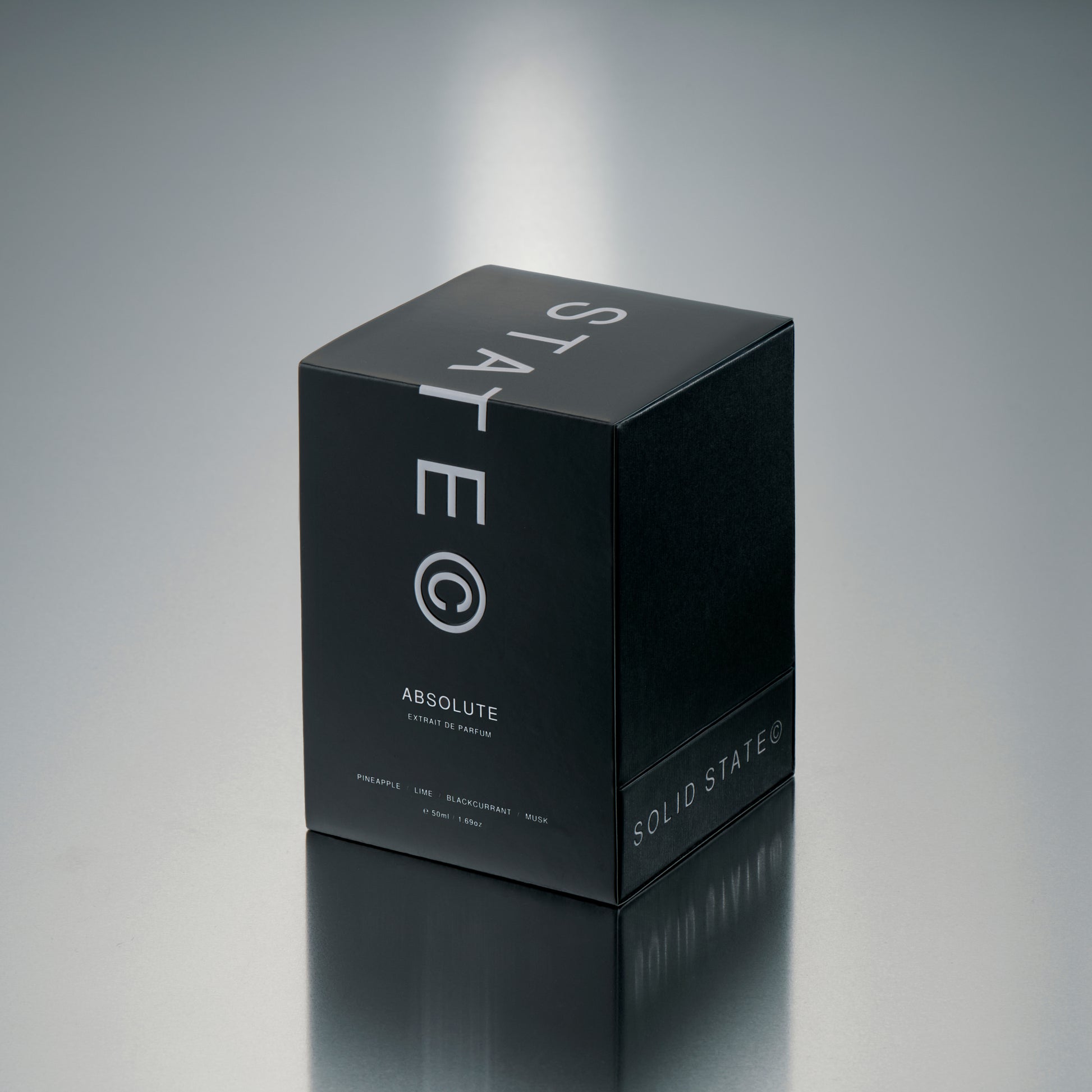 Solid State Absolute Extrait de Parfum 50ml formulated with a high fragrance concentration for depth and longevity