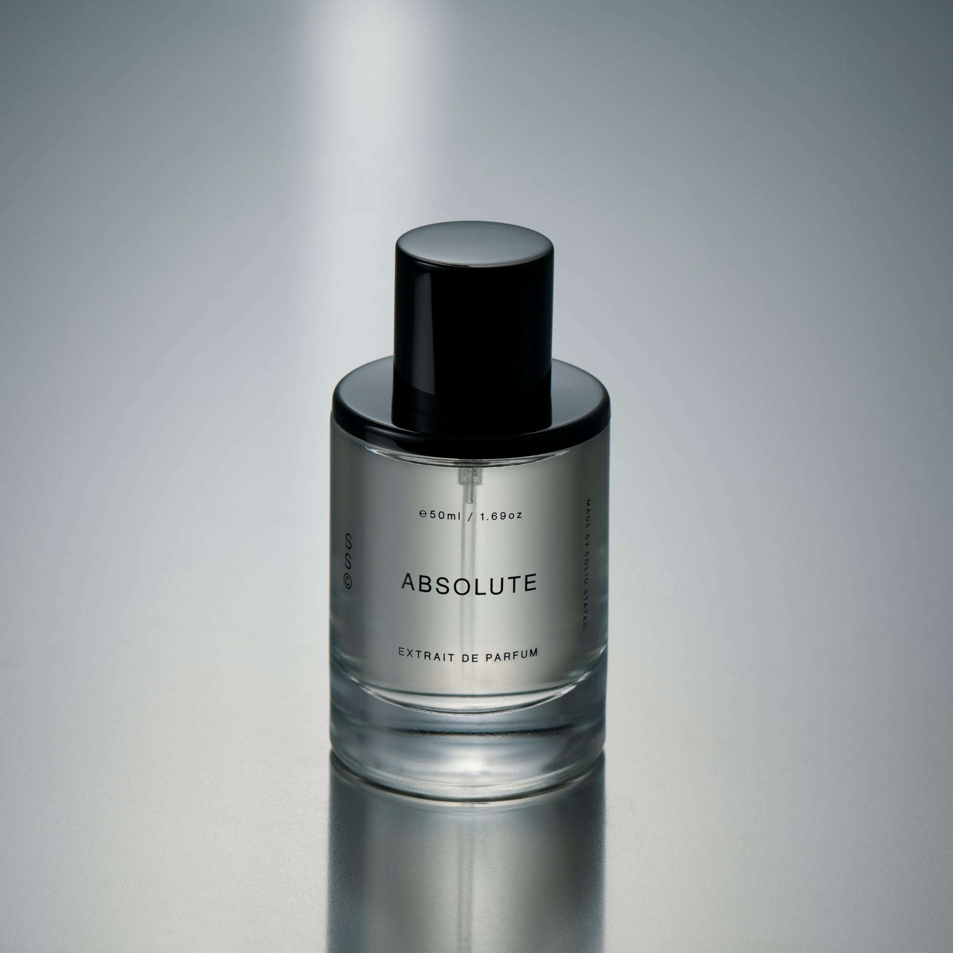 Solid State Absolute offering a confident, understated fragrance profile with depth