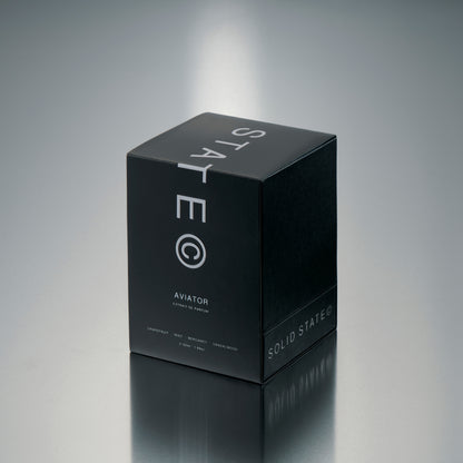 Solid State Aviator Extrait de Parfum 50ml formulated with high fragrance concentration for depth and longevity