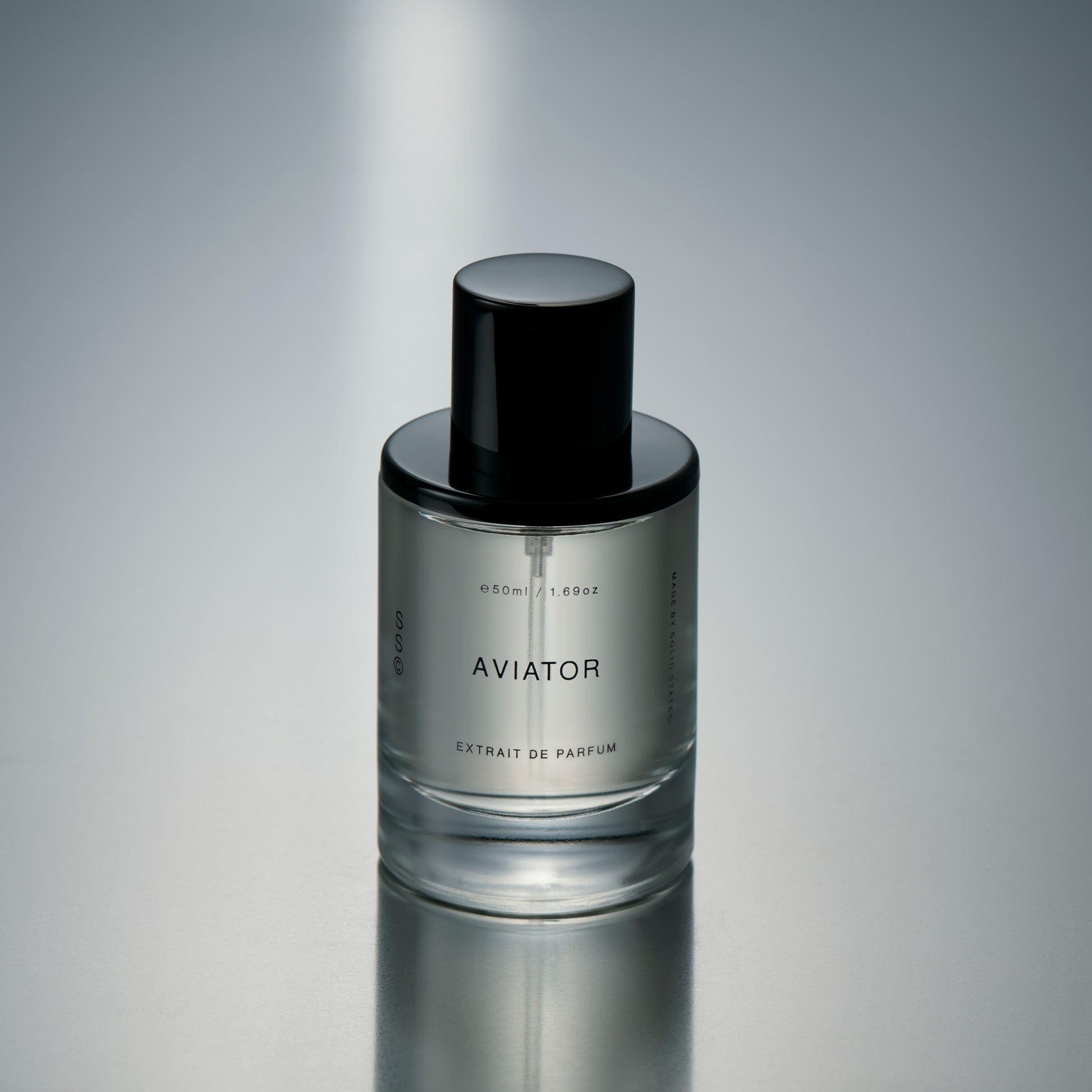 Solid State Aviator parfum 50ml offering a fresh yet refined fragrance experience with lasting presence