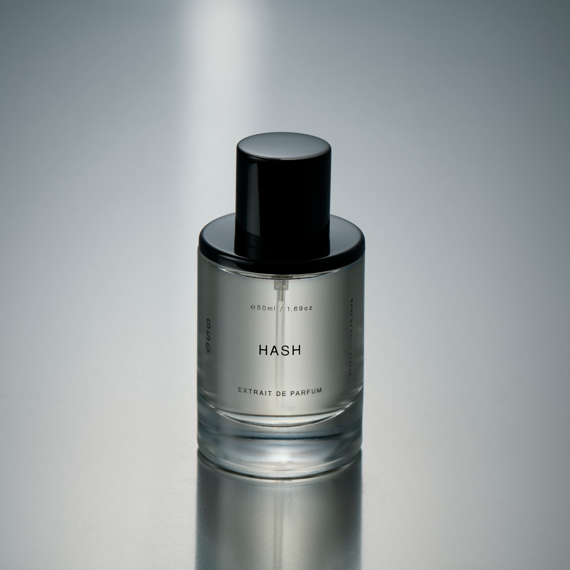 Solid State extrait fragrance designed for a confident, long-wearing scent with refined projection