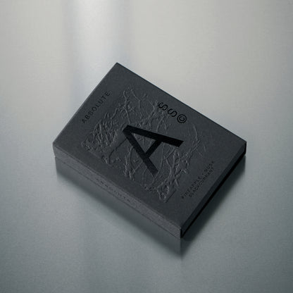 Solid State Absolute solid cologne delivering a deeper, more grounded scent with a smooth, wearable profile