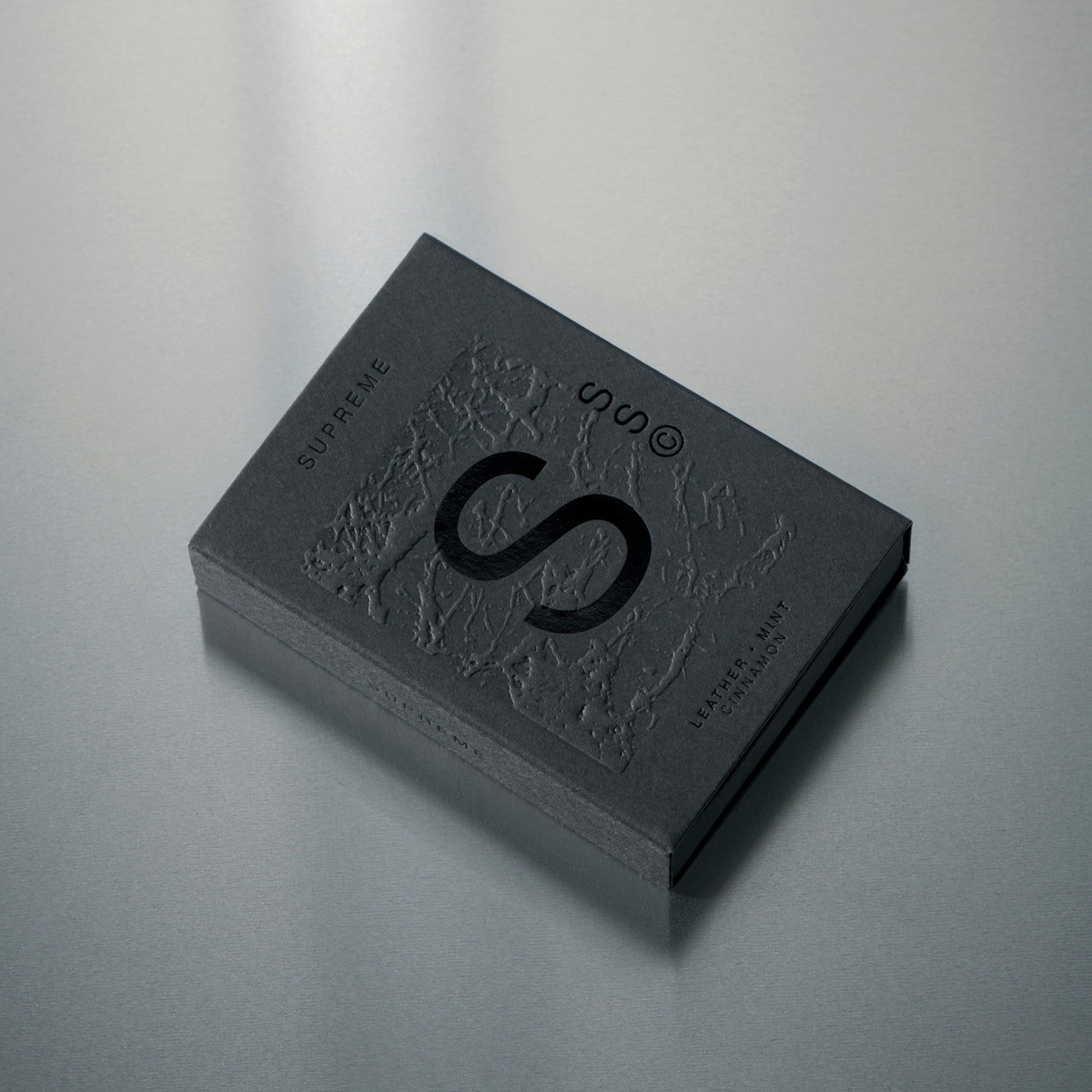 Solid State Supreme solid cologne delivering a subtle, intimate scent with a refined, modern profile