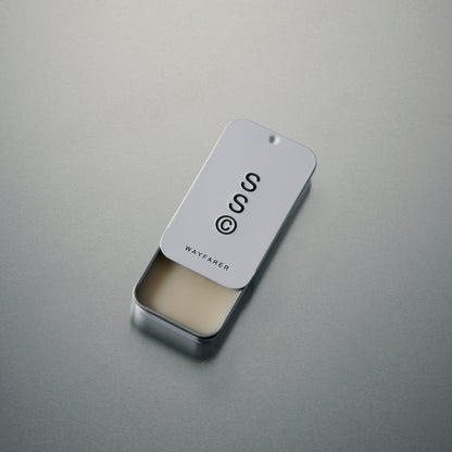 Solid State Wayfarer solid cologne delivering a fresh, versatile scent with a smooth, wearable profile