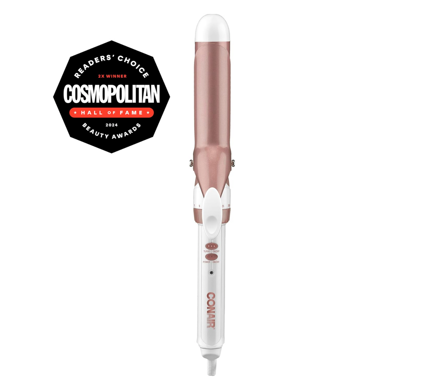 Double Ceramic 1¼-inch Curling Iron
