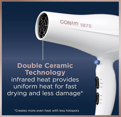 Double Ceramic Hair Dryer