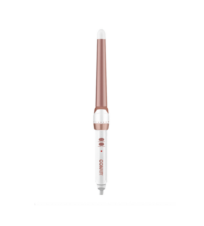 Double Ceramic 1 1/4-inch to 3/4-inch Curling Wand