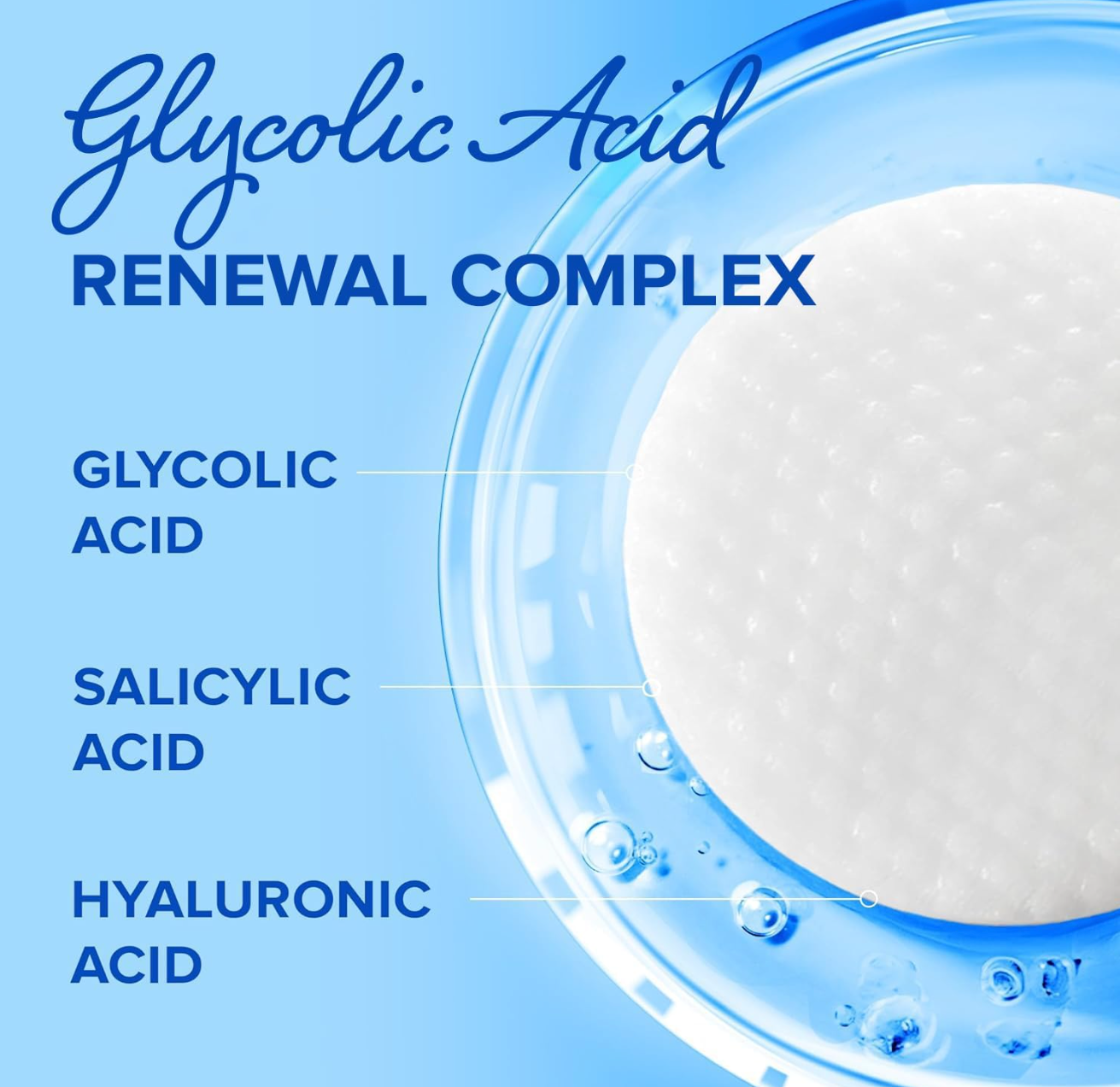 Glycolic Acid Exfoliating Pads - 50 Pads