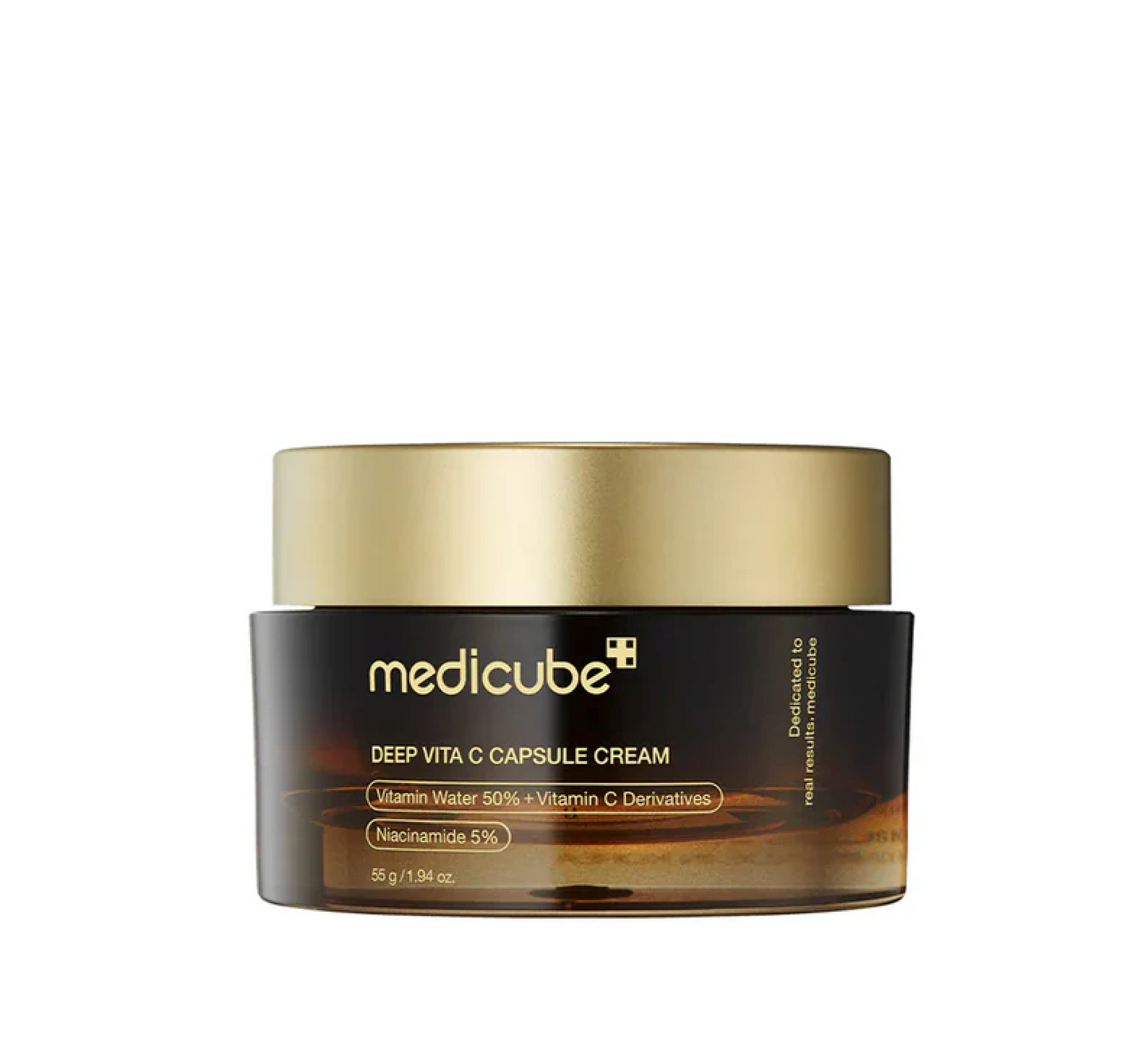 Medicube Deep Vita C Capsule Cream 55g brightening moisturiser designed to improve skin tone and enhance radiance