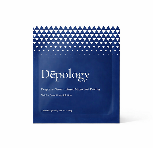 Depology Deepcare Plus Serum Infused Micro Dart Patches targeted patch treatment for delivering active ingredients and smoothing fine lines