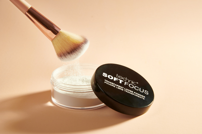 Technic Soft Focus Transparent Loose Powder 20g fine loose powder for smooth application blurring pores and soft matte finish