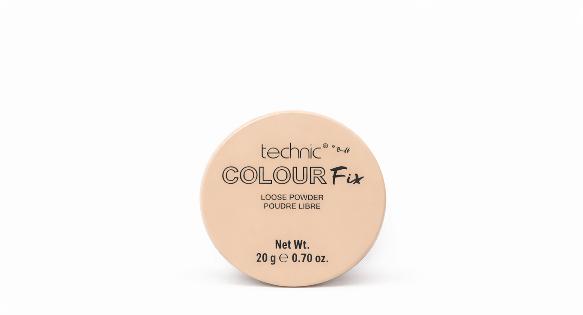 Technic Colour Fix Loose Powder 20g colour correcting setting powder for brightening skin balancing tone and smooth finish