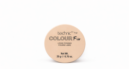 Technic Colour Fix Loose Powder 20g colour correcting setting powder for brightening skin balancing tone and smooth finish