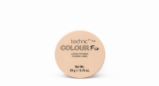 Technic Colour Fix Loose Powder 20g colour correcting setting powder for brightening skin balancing tone and smooth finish