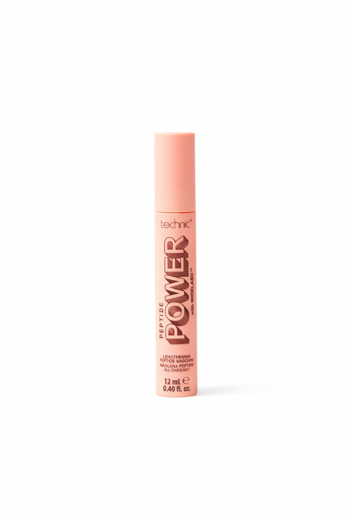 Technic Peptide Power Mascara 12ml volumising mascara with peptides for stronger lashes length definition and smooth finish