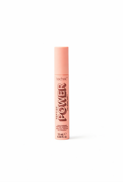 Technic Peptide Power Mascara 12ml volumising mascara with peptides for stronger lashes length definition and smooth finish