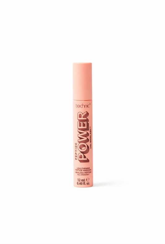 Technic Peptide Power Mascara 12ml volumising mascara with peptides for stronger lashes length definition and smooth finish