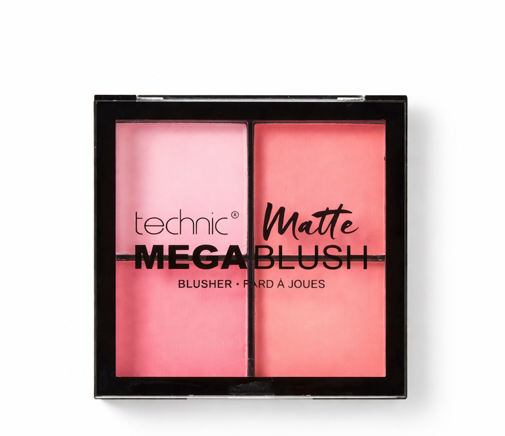 Technic Mega Matte Blush 11.2g matte powder blush for natural colour payoff smooth blending and soft matte finish