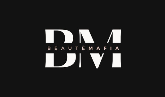 Beauté mafia e-gift card on a black background