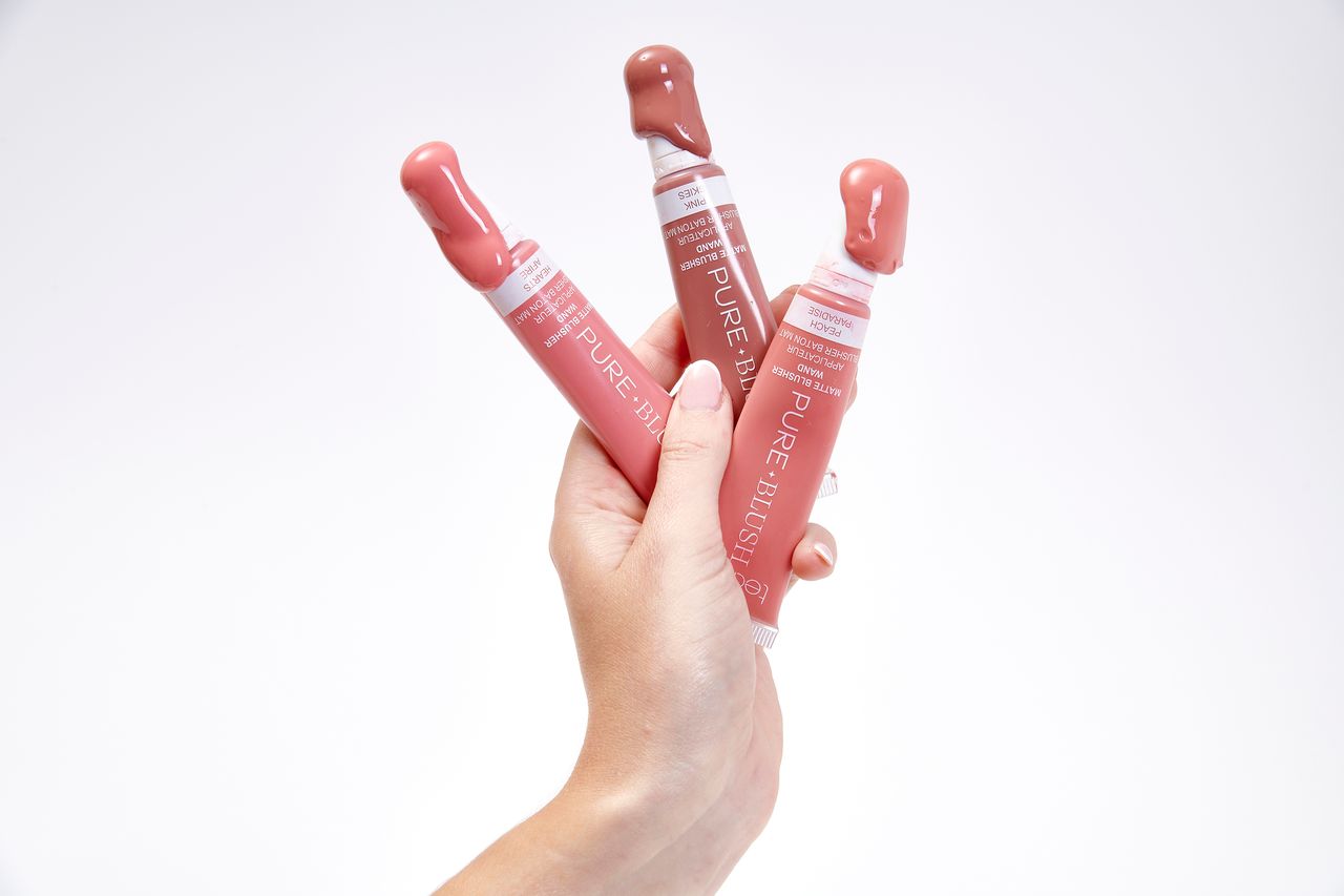 Technic Pure Blush Wand 12ml blush wand applicator for precise application smooth blending and natural finish