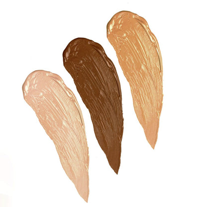 Technic 3-in-1 Canvas Concealer 8ml shade range showing multiple tones from light to deep for smooth even coverage