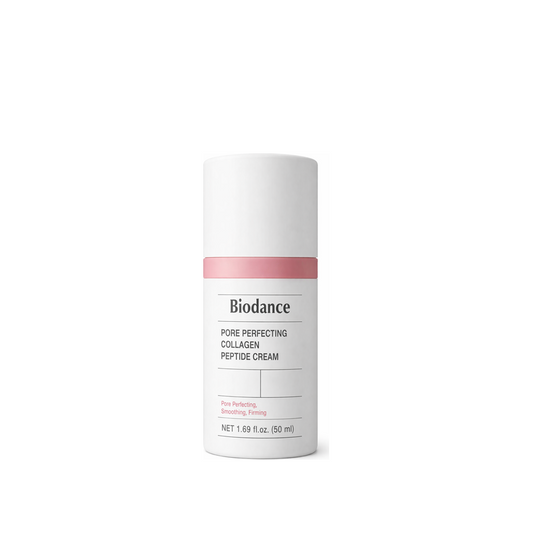 Depology Pore Perfecting Collagen Peptide Cream 50ml for smooth refined skin with a balanced finish