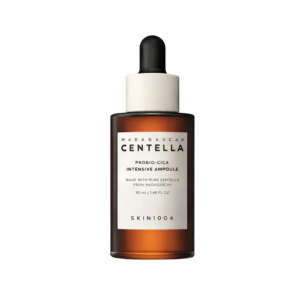 SKIN1004 Madagascar Centella Probio Cica Intensive Ampoule 50ml ampoule formulated to support skin barrier and soothe sensitive skin