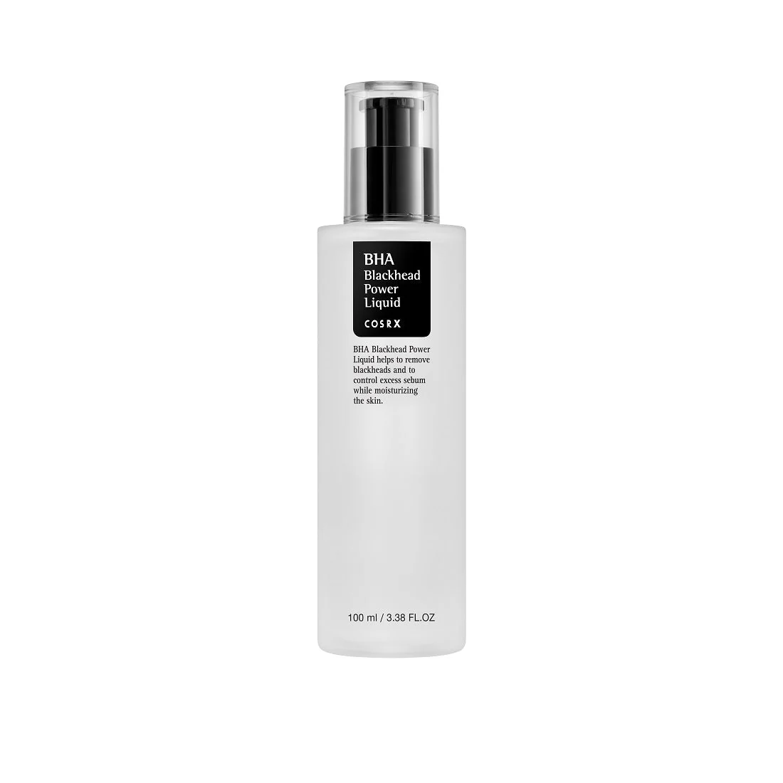 COSRX BHA Blackhead Power Liquid 100ml for smooth refined skin with a clear balanced finish