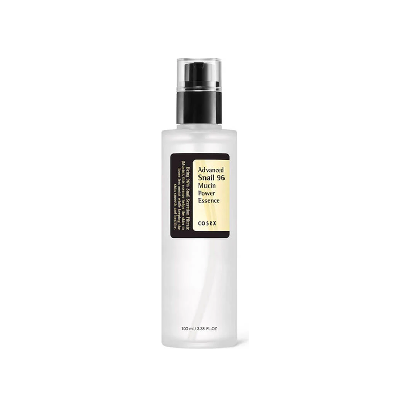 COSRX Advanced Snail 96 Mucin Power Essence 100ml for hydrated skin with a smooth dewy finish