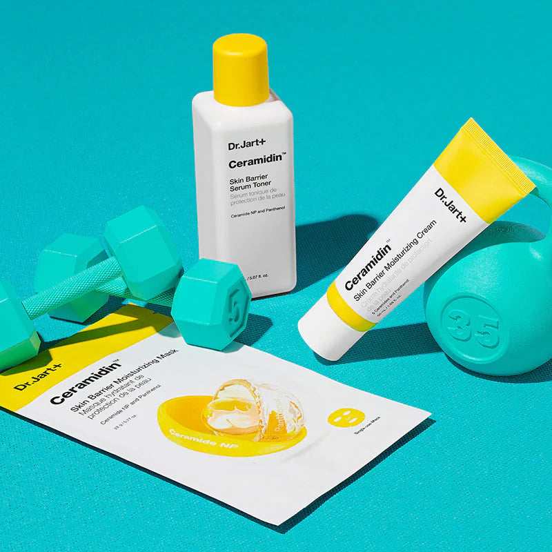 Dr.Jart+ Ceramidin Cream 50ml helping to strengthen the skin barrier and reduce dryness