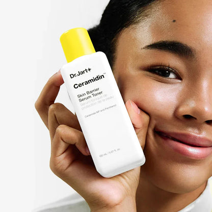 Dr.Jart+ barrier toner 150ml combining serum-like nourishment with a lightweight, absorbent texture