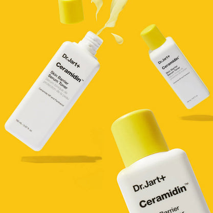 Dr.Jart+ Ceramidin Serum Toner 150ml formulated with ceramides to support barrier repair and long-lasting hydration