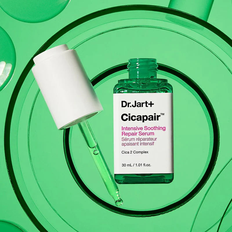 Dr.Jart+ Cicapair Repair Serum 30ml helping to reduce redness and strengthen the skin barrier