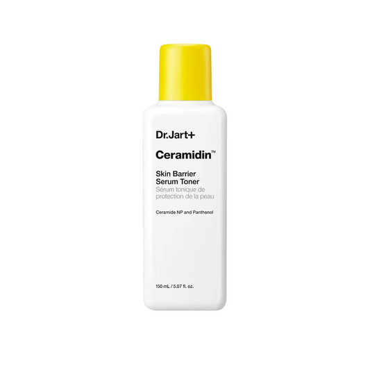 Dr.Jart+ Ceramidin Skin Barrier Serum Toner 150ml hydrating serum toner designed to strengthen the skin barrier and restore moisture