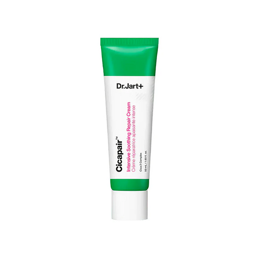 Dr.Jart+ Cicapair Intensive Soothing Repair Cream 50ml calming moisturiser designed to reduce redness and support skin barrier repair