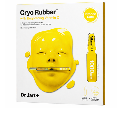 Dr.Jart+ Cryo Rubber With Brightening Vitamin C 44g two-step rubber mask designed to brighten and revitalise the complexion