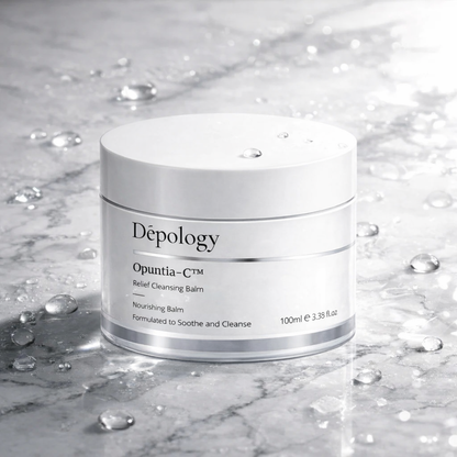 Depology Opuntia C Relief Cleansing Balm 100ml for gentle cleansing soothing skin and removing impurities