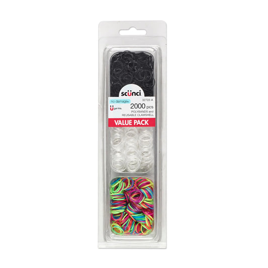 Multi-Color Polybands Value Pack 2000pc